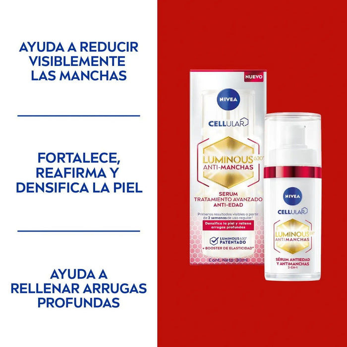 Sérum Nivea Cellular Luminous Anti-Manchas 30ml