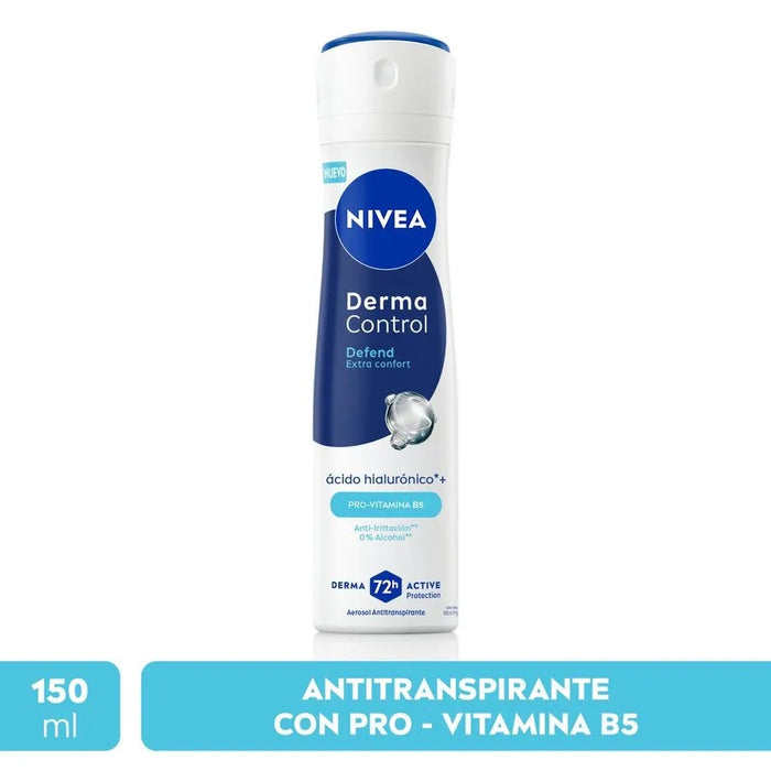 Desodorante spray Nivea Derma Control Defend Mujer 150ml
