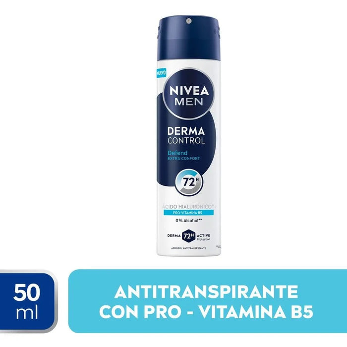 Desodorante spray Nivea Derma Control Defend Men 150ml