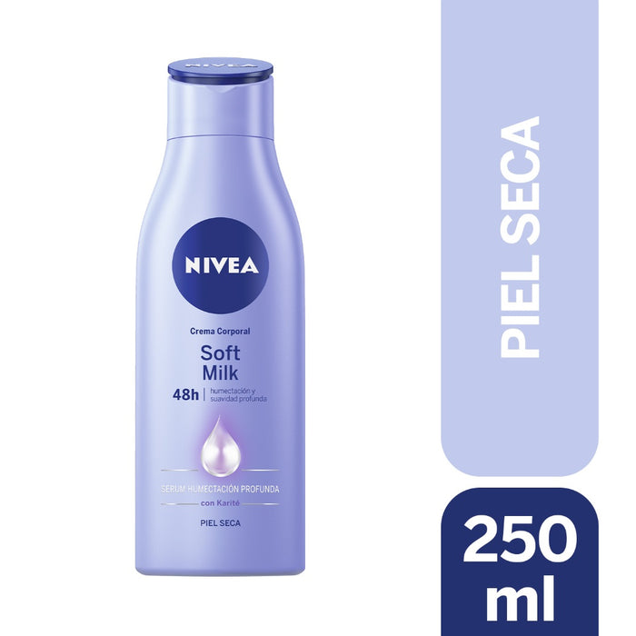 Crema corporal Nivea Soft Milk 250ml