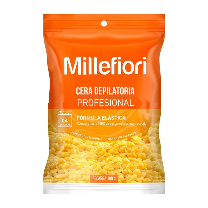 Cera Depilatorias Millefiori Perlas profesional 100 g