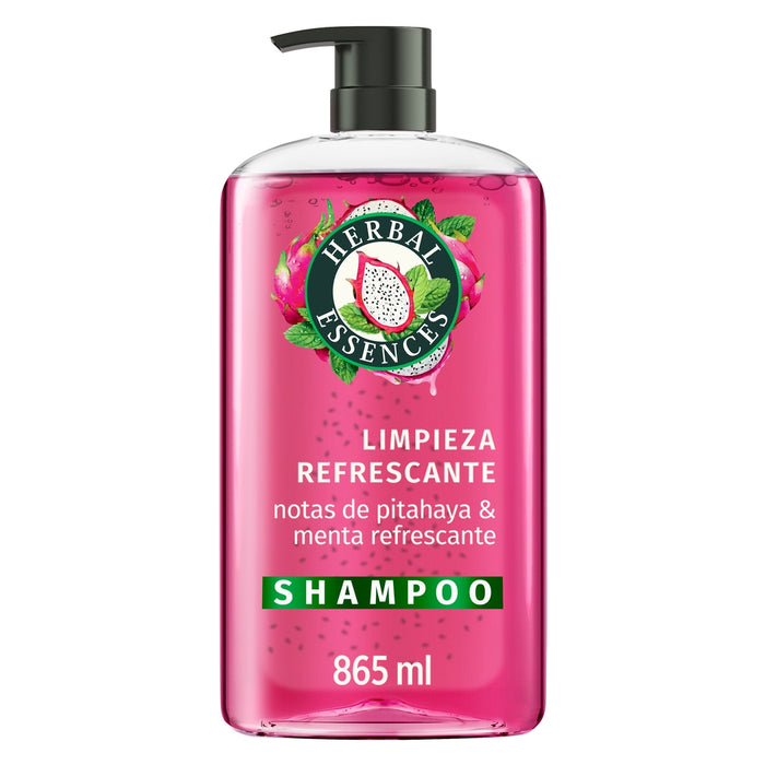 Shampoo Herbal Essences Pitahaya y menta 865ml