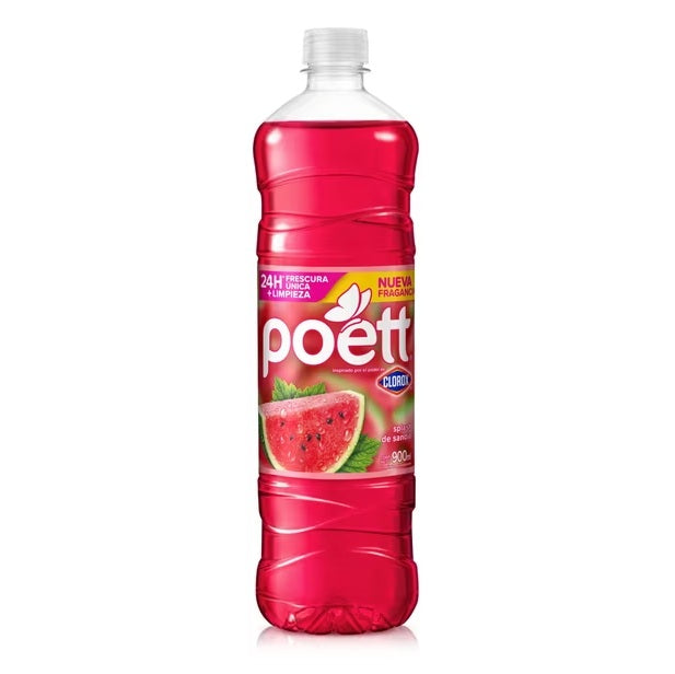 Limpiador de Piso Poett Splash de Sandía 900ml
