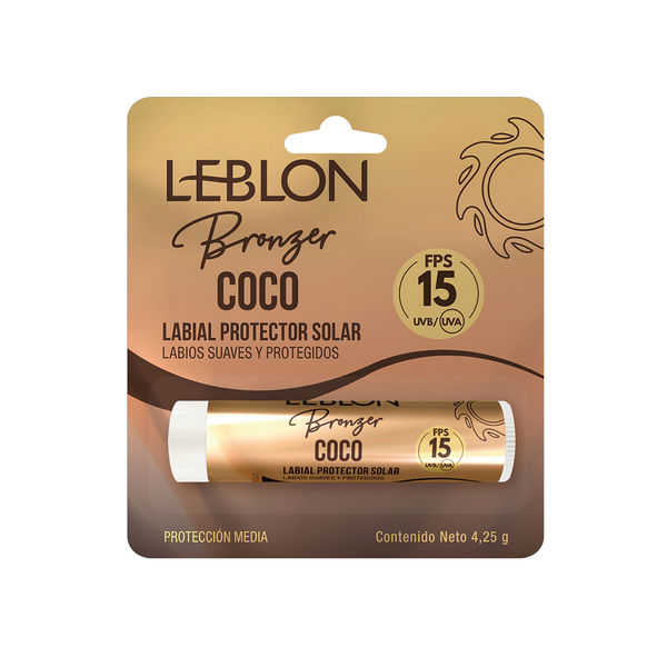 Balsamo Labial Protector solar Leblon Coco 4.25g