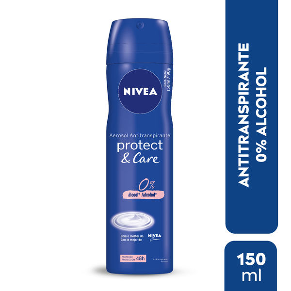 Desodorante spray Nivea Protect & Care Mujer 150ml