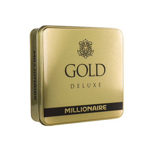 Estuche metálico Millionaire colonia gold deluxe 100ml + 30ml