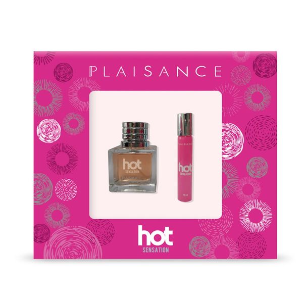 Estuche Plaisance Hot sensation perfume 50ml + perf. Roll On 10ml