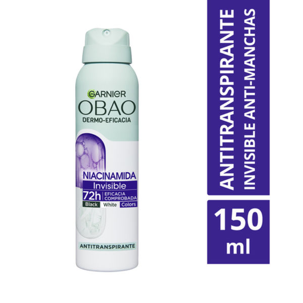 Desodorante Spray Obao Mujer Niacinamida 150ML