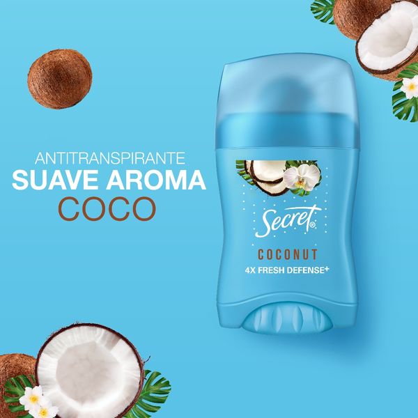 Desodorante barra Secret Coconut 45g