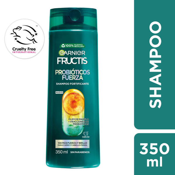 Shampoo Fructis Probioticos Fuerza 350ml