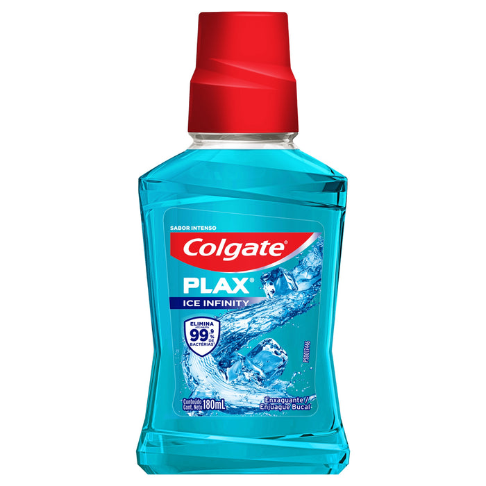 Enjuague Colgate Plax Ice Infinity 180ml