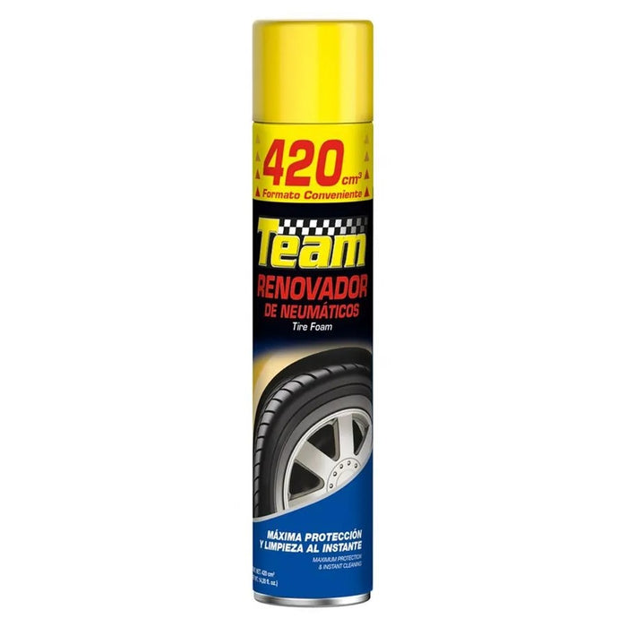 Renovador De Neumaticos Team Tire Foam 420cc