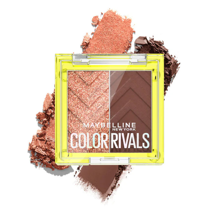 Sombra de ojos Maybelline Color Rivals SPICY X SUAVE