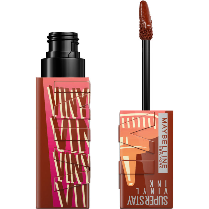 Labial Maybelline superstay Vinyl ink Salsa 190 SWEET N SOUR (outlet)