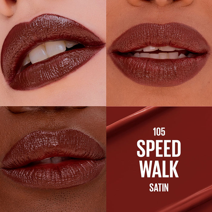 Labial Maybelline Miley Hidra 105 Speed Walk