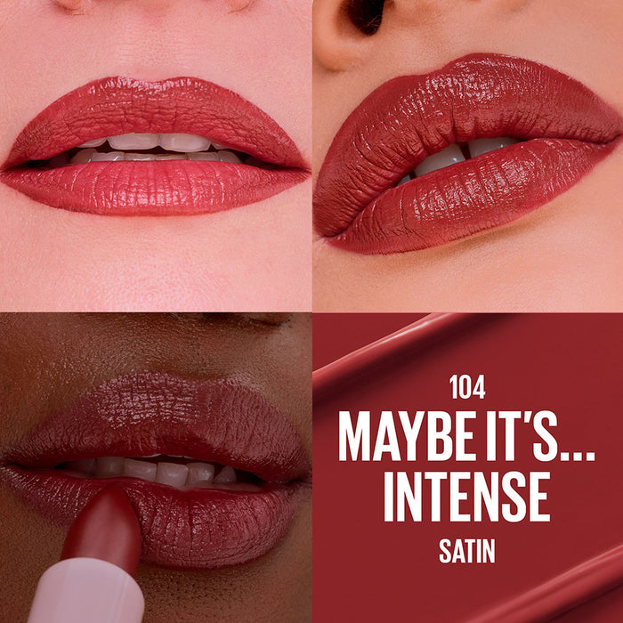Labial Maybelline Miley Hidra 104 Its Intense