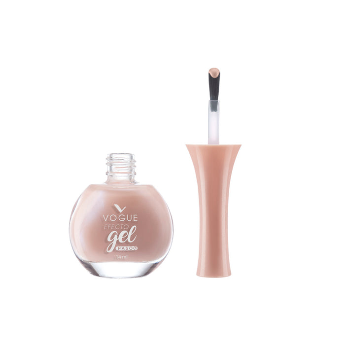 Esmaltes Vogue Efecto Gel Sensación 14ml (Rosa Claro)