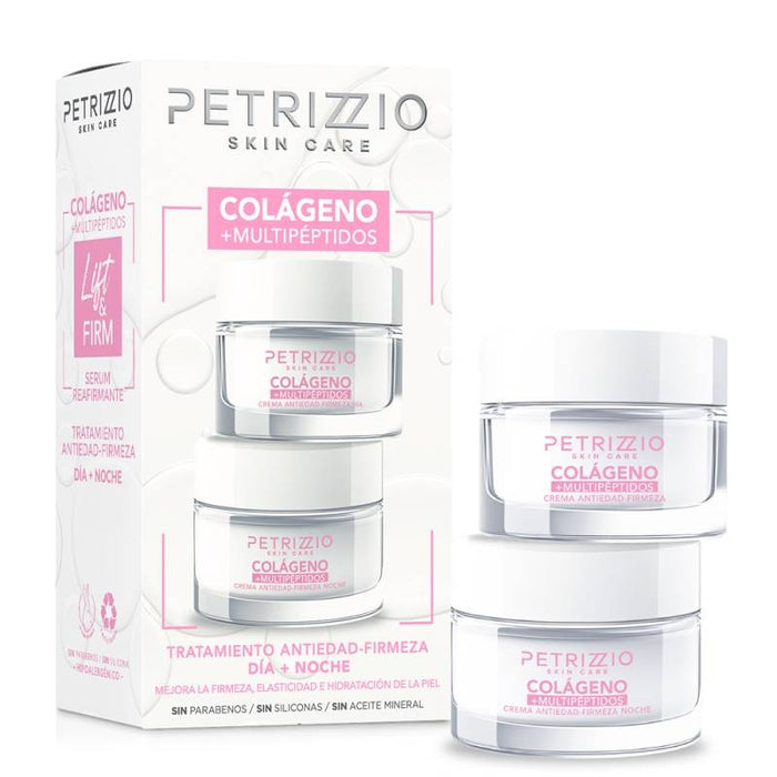 Set cremas Petrizzio Colageno + Multipeptidos Dia + Noche