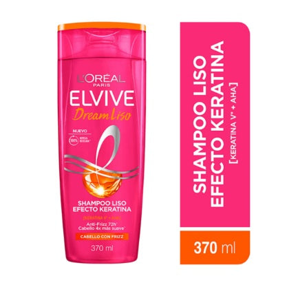 Shampoo Elvive Dream Liso Keratina 370ml