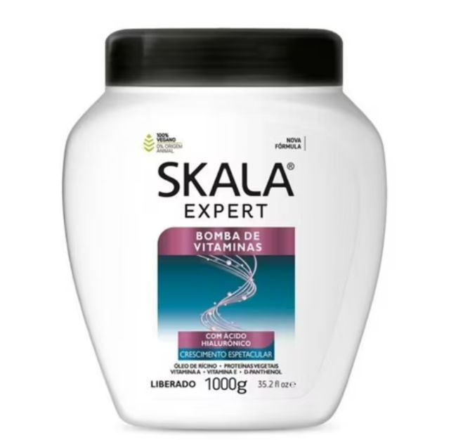 Mascara Tratamiento SKALA Bomba de Vitaminas Hialuronico 2 En 1  1kg