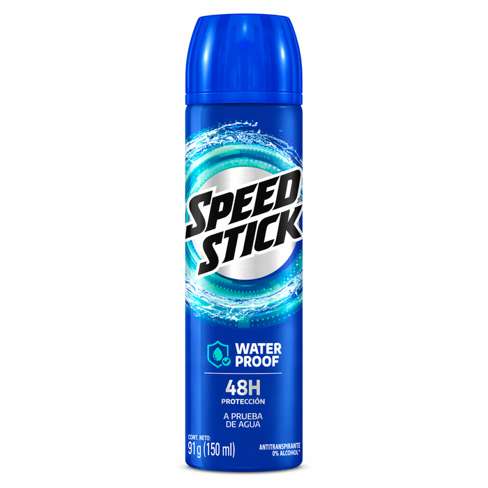 Desodorante spray Speed Stick Waterproof 150ml