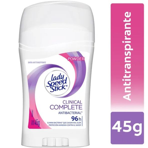 Desodorante Crema Lady SS Clinical Complete Protege y Aclara 45 gr