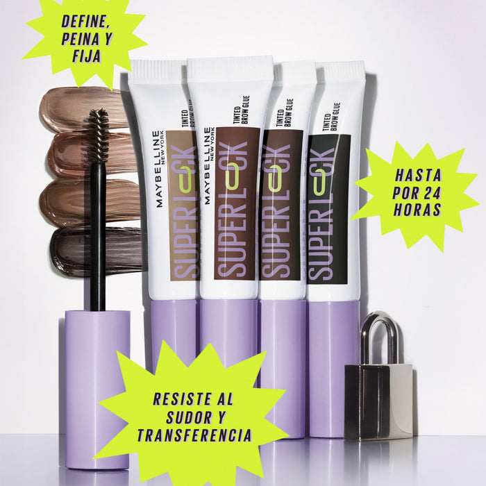 Estilizador de cejas Maybelline Super Lock brow glue Taupe