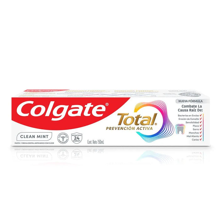 Pasta dental Colgate Total clean mint 150ml (nueva)