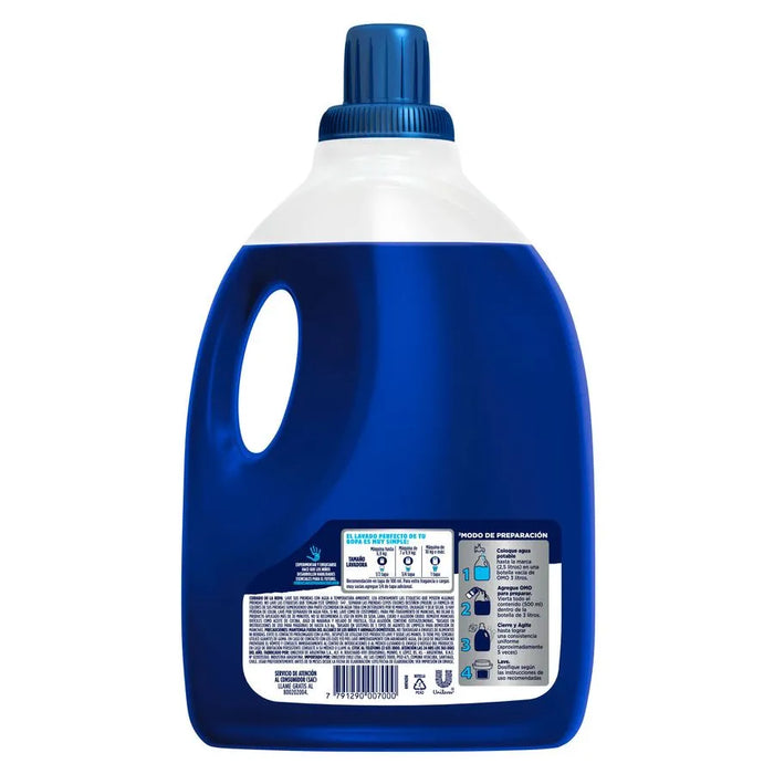 Detergente Liquido Omo Ultra Power Botella 3 litros