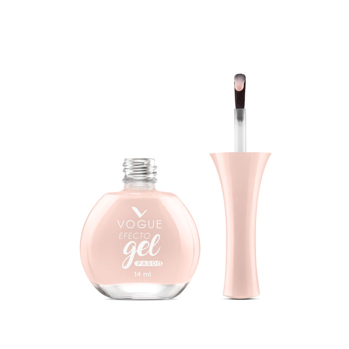 Esmaltes Vogue Efecto Gel Única 14ml (Rosa Pastel)