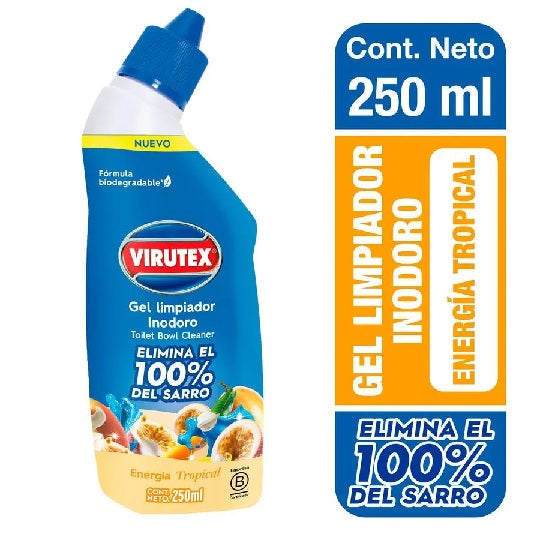 Liquido Gel Inodoro Virutex energia Tropical 250ml