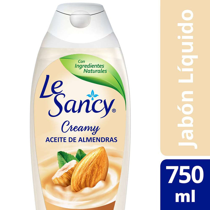 Jabón líquido Le Sancy Aceite de Almendras 750ml