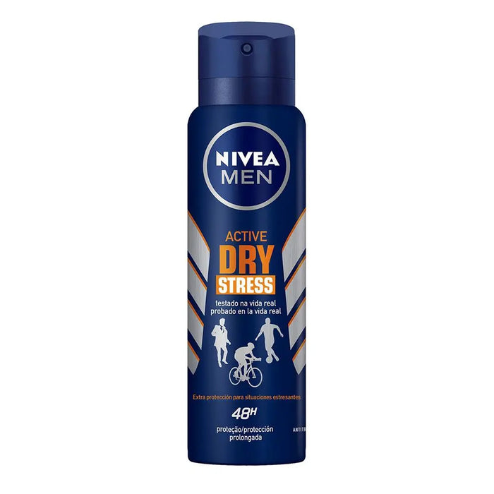 Desodorante spray Nivea Men Dry Stress 150ml