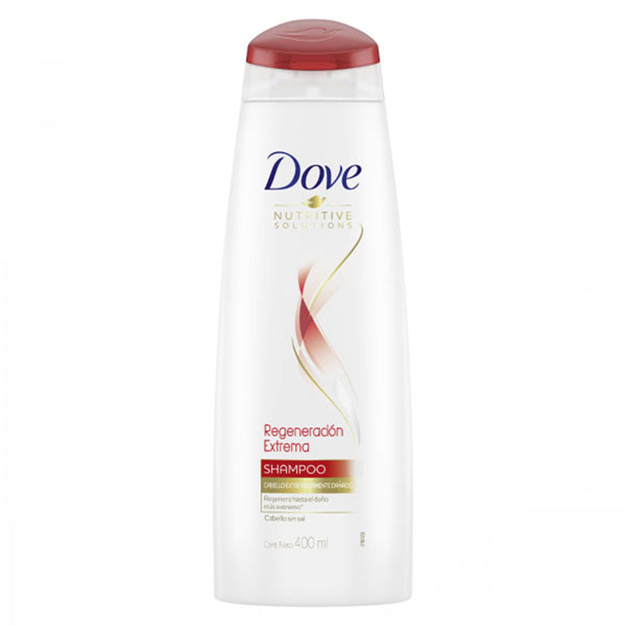 Pack x 3 Shampoo Dove Regeneración Extrema 400ml