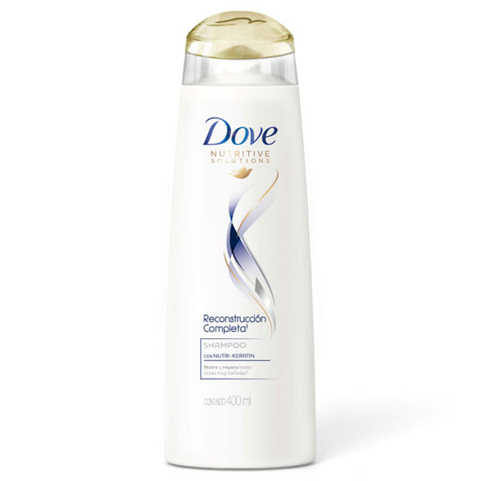 Pack x 3 Shampoo Dove Reconstrucción Completa 400ml