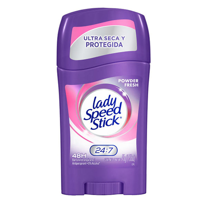 Pack x 3 Desodorante barra Lady Speed Stick Powder Fresh 50gr