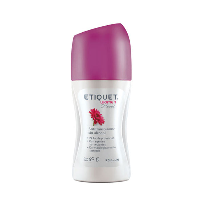 Desodorante roll-on Etiquet Women Floral 60ml