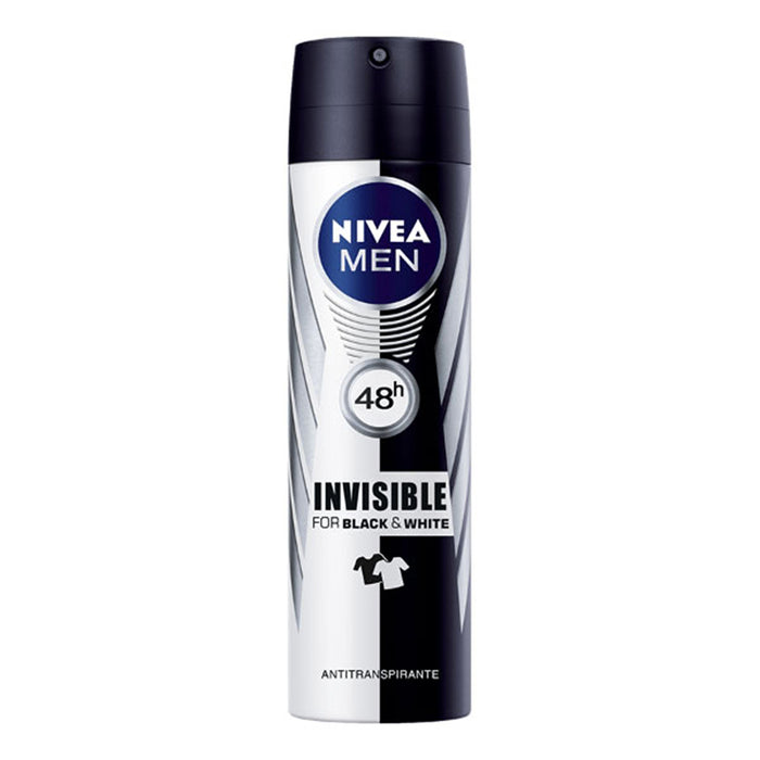 Desodorante spray Nivea Men Invisible B&W 150ml