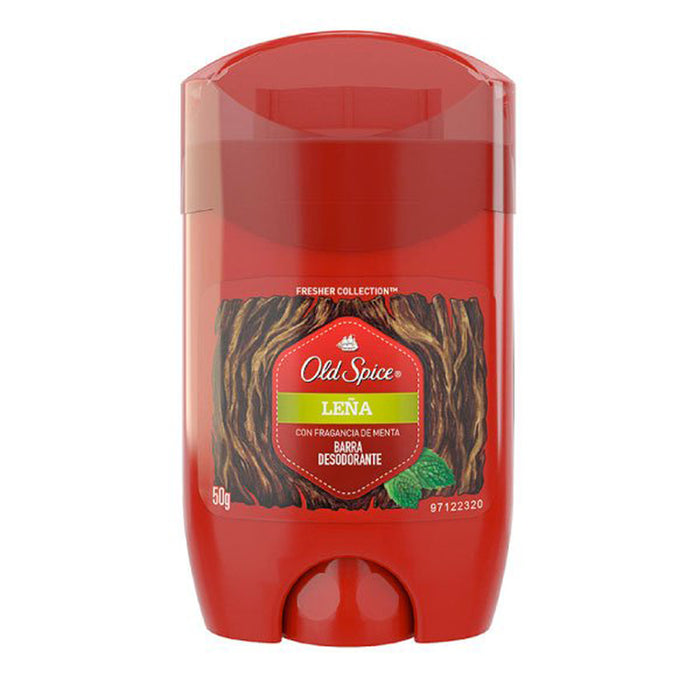 Desodorante barra Old Spice Leña 50gr