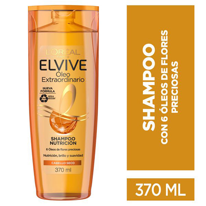 Shampoo Elvive Óleo Extraordinario 370ml