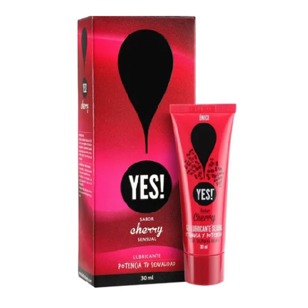 Lubricante Gel Yes Sabor Cherry 40ml — Perfumería La Mundial 7324