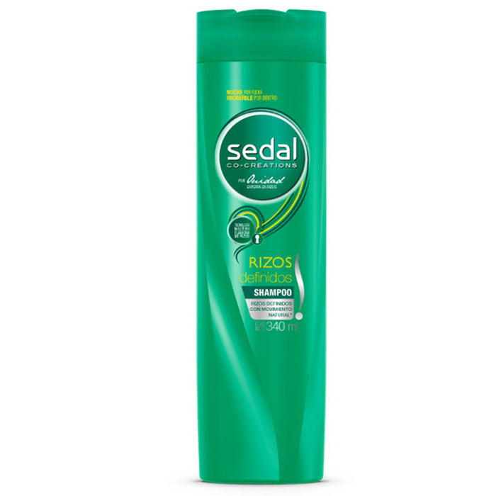 Pack x 3 Shampoo Sedal Rizos definidos 340ml