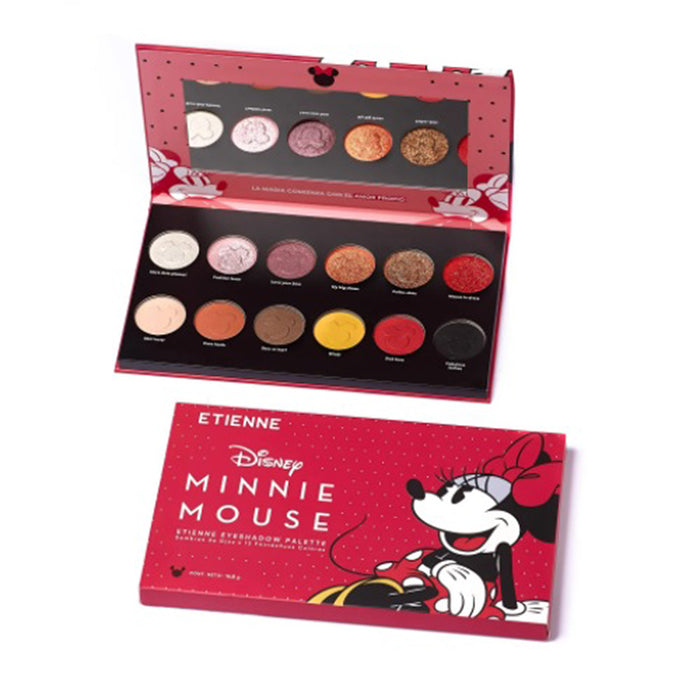 Paleta de Sombras Disney Minnie Mouse 12 colores
