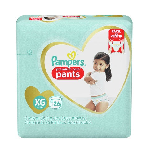 Pampers Premium Care Pañales Pants XG 26 unds
