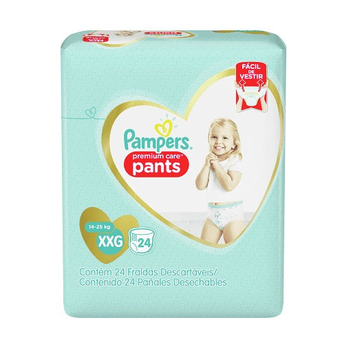 Pampers Premium Care Pañales Pants XXG 24 unds