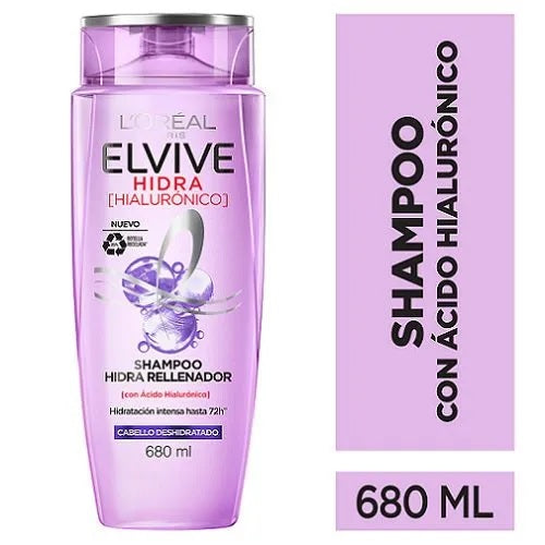 Shampoo Elvive Hidra Hialurónico 680ml