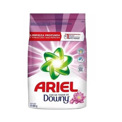 Pack x 3 Detergente en polvo Ariel Downy 400gr