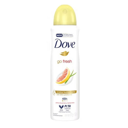 Desodorante Dove spray Go Fresh Pomelo 150ml
