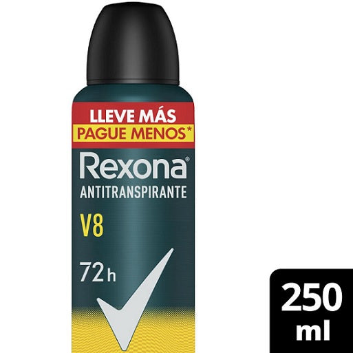 Desodorante Rexona men V8 GRANDE 250ml