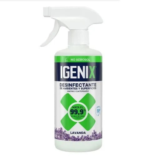 Desinfectante Igenix Lavanda ambientes y superficies 500ml